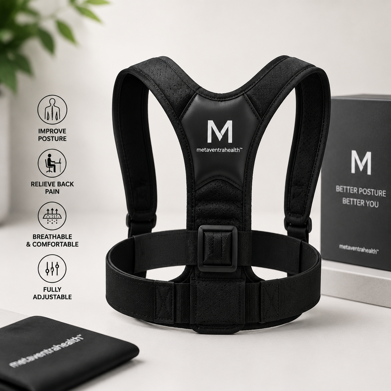 PostureAlign Lumbar Support Strap