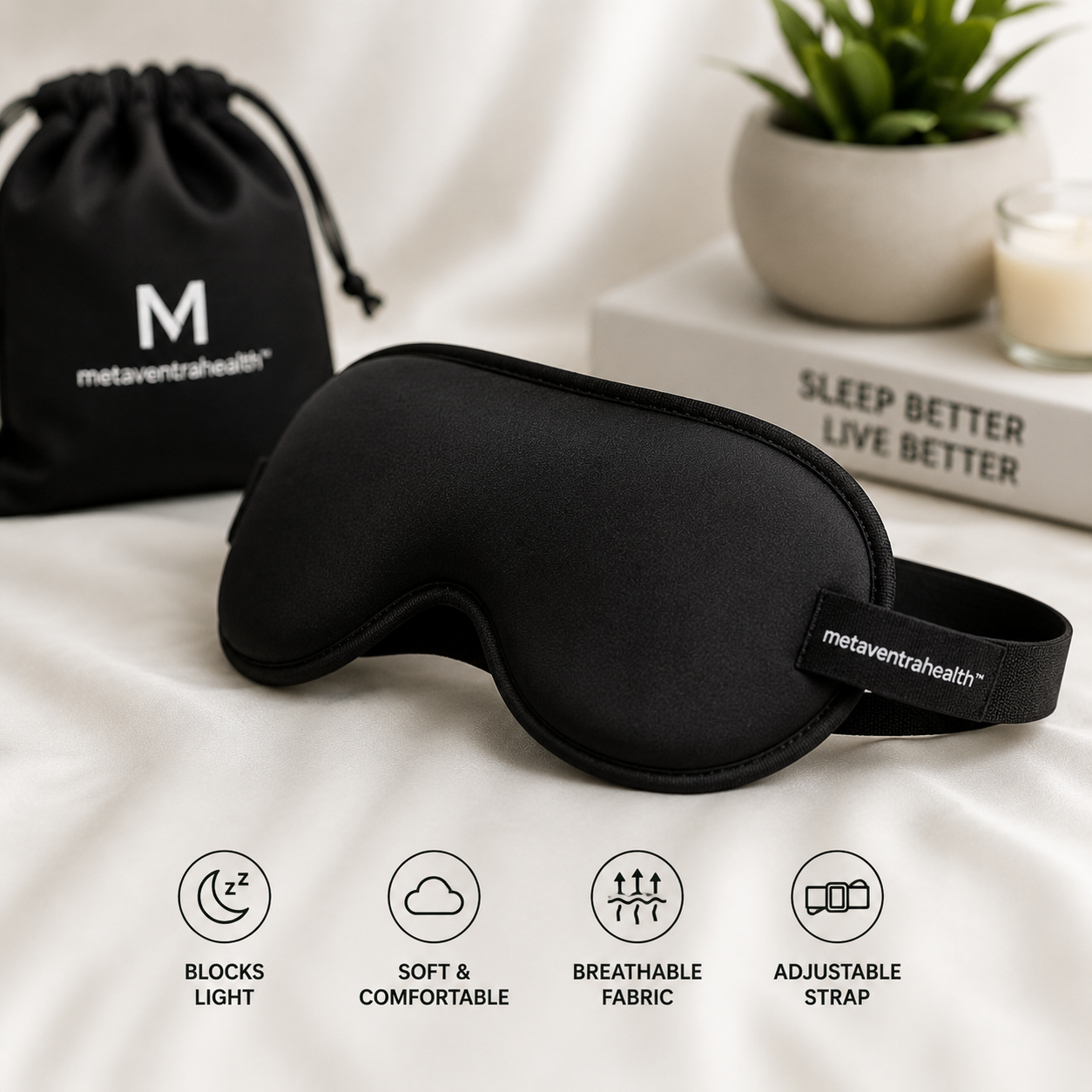SleepEase Cooling Eye Mask